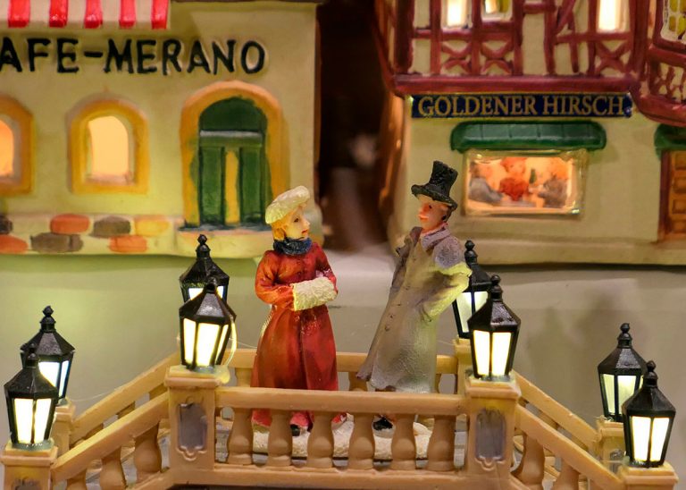 Weihnachtsmarktstand