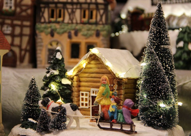 Weihnachtsmarktstand